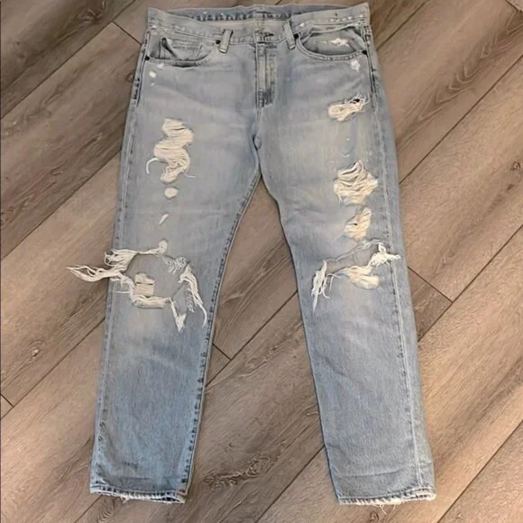 Denim and Supply Ralph Lauren boyfriend dressed jeans 30 - Picture 2 of 5